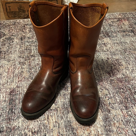 Red Wing Shoes Other - Vintage Red Wing Shoes Brown Pecos Cowboy Boots